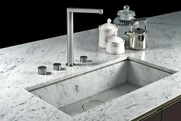 Integrated kitchen sink