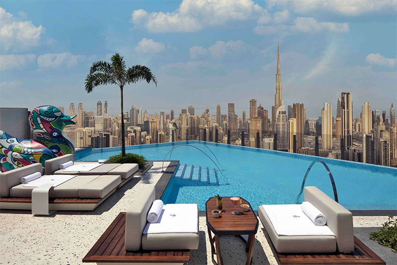rooftop swimming pools